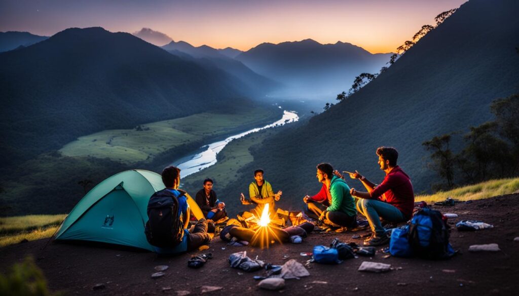 Adventure camping Western Ghats