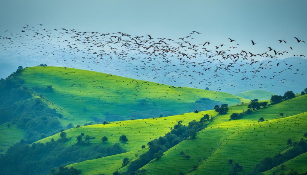 Western Ghats bird migration patterns